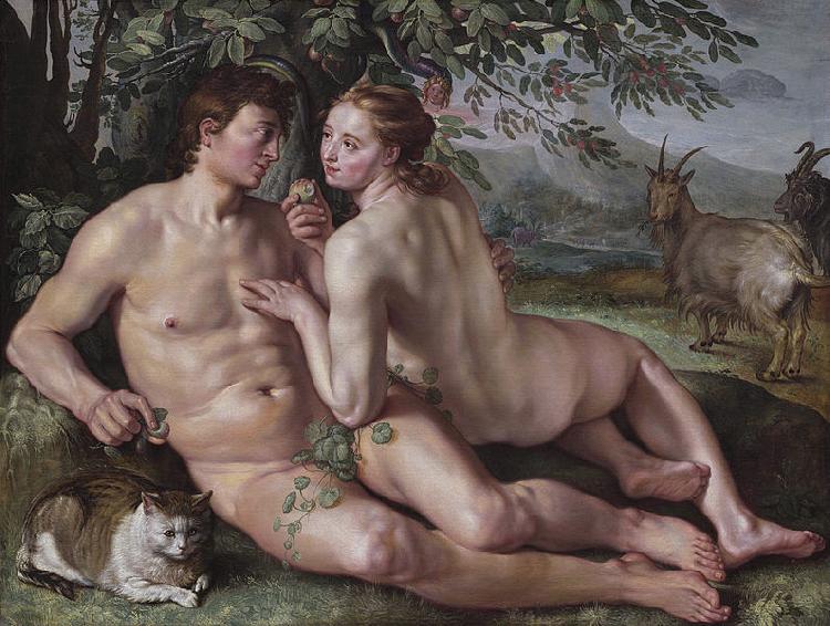 Hendrick Goltzius The Fall of Man